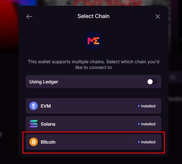 Select Chain Select Chain