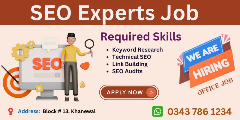 SEO Experts Job